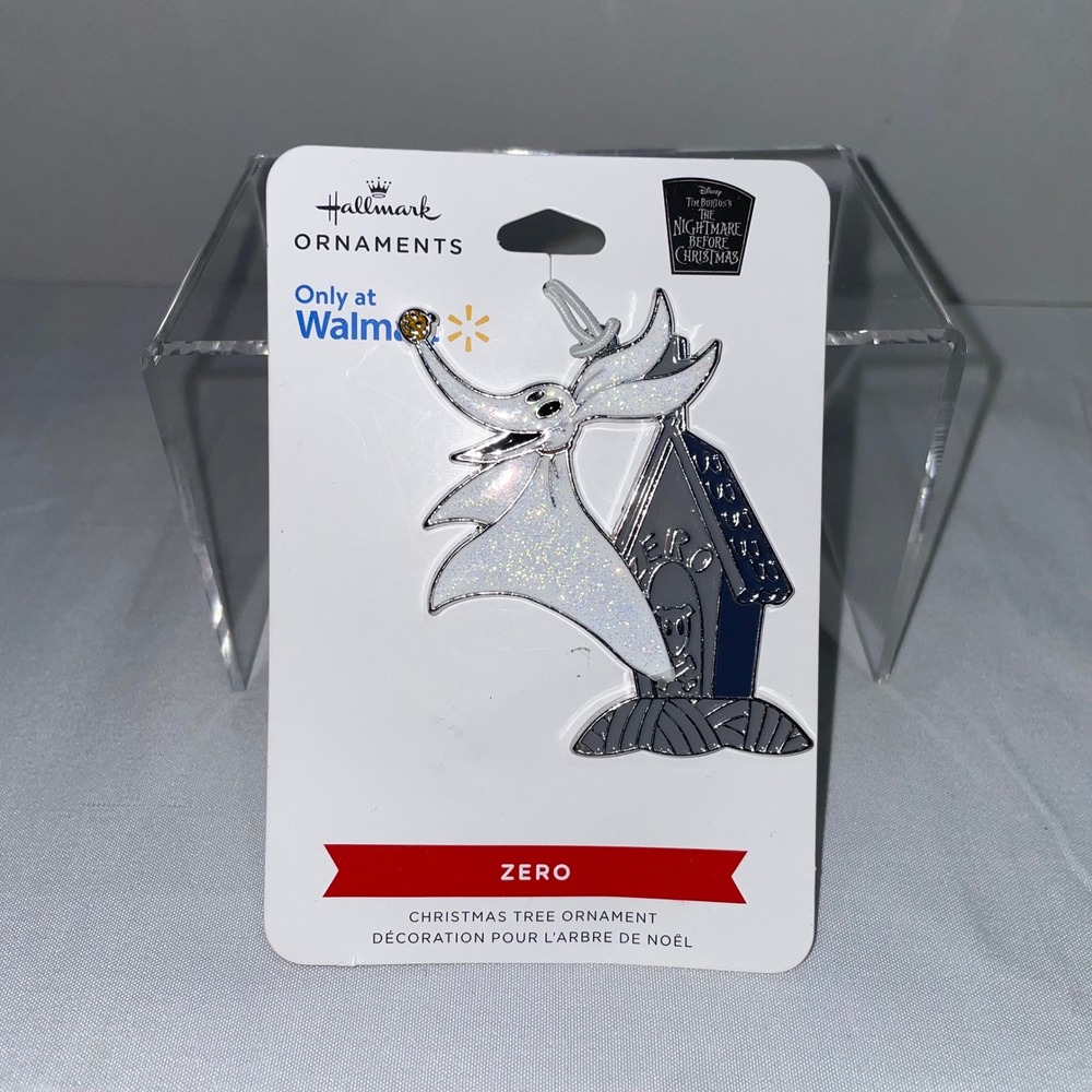 Hallmark Nightmare Before Christmas Zero Ornament Walmart Exclusive 3HCM2249 New